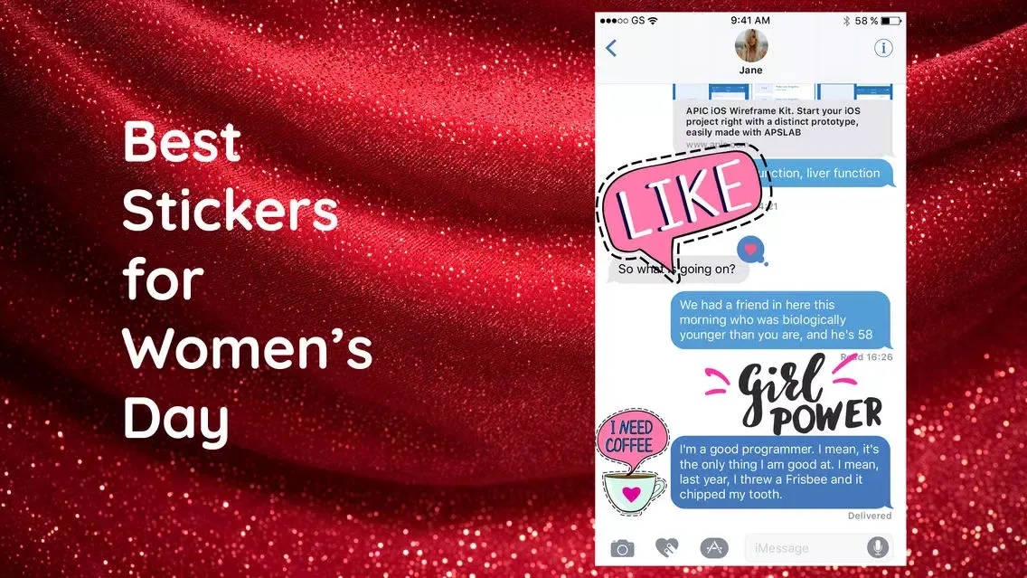 Happy Women's Day Sticker Pack स्क्रीनशॉट