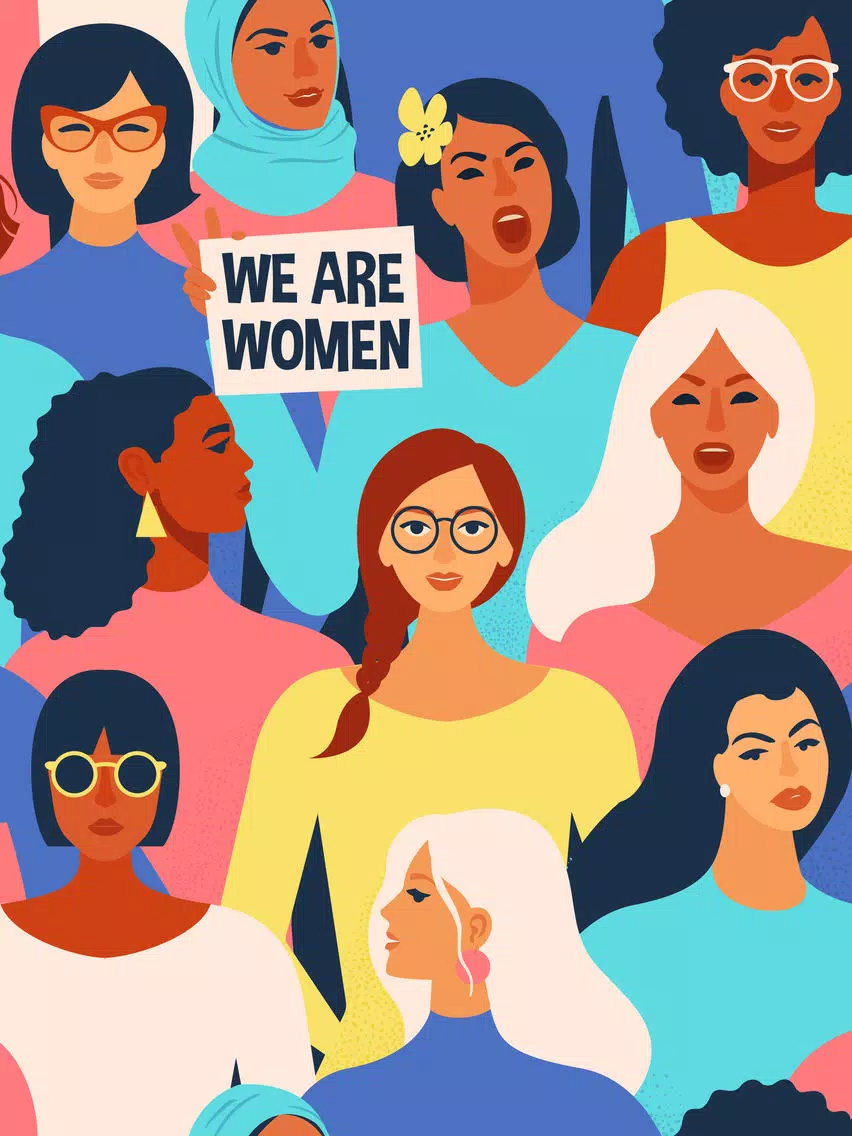 Скриншоты 8 March Women's Day Stickers iPad 