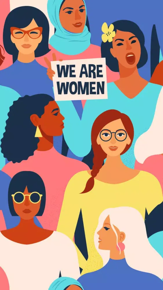 تصاویر 8 March Women's Day Stickers