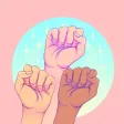 Happy Women's Day Sticker Emo