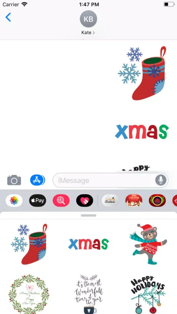 Christmas Stickers Countdown स्क्रीनशॉट
