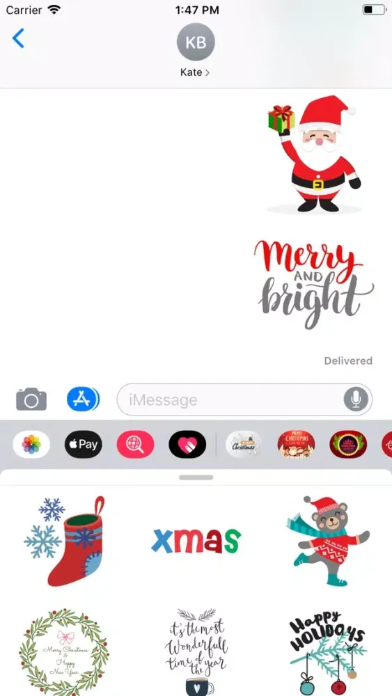 Christmas Stickers Countdown स्क्रीनशॉट