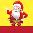Cool Santa Christmas Stickers