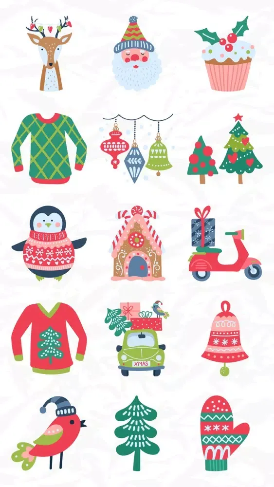 Cool Santa Christmas Stickers Screenshots