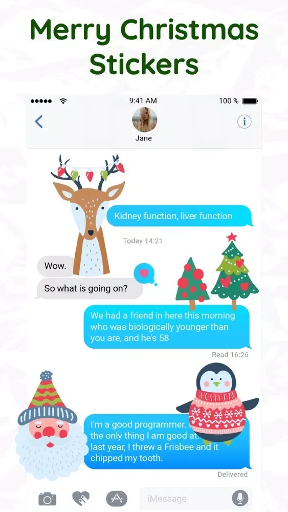 Cool Santa Christmas Stickers Screenshots