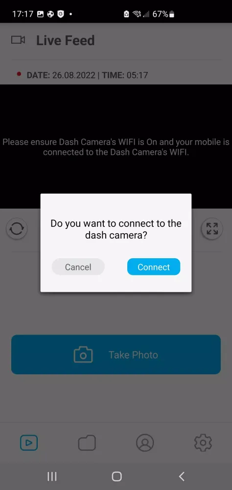 Tangkapan layar DTF-LINK