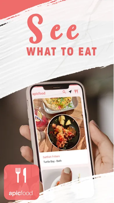 Capturas de tela do apicfood – see what to eat