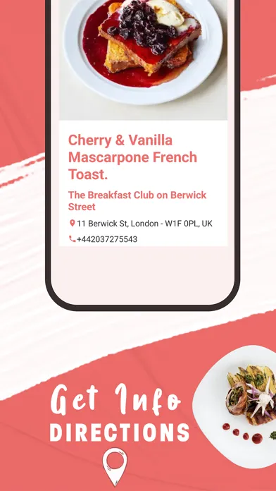 Capturas de tela do apicfood – see what to eat
