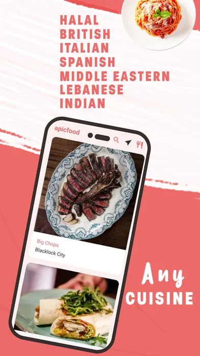 Capturas de tela do apicfood – see what to eat