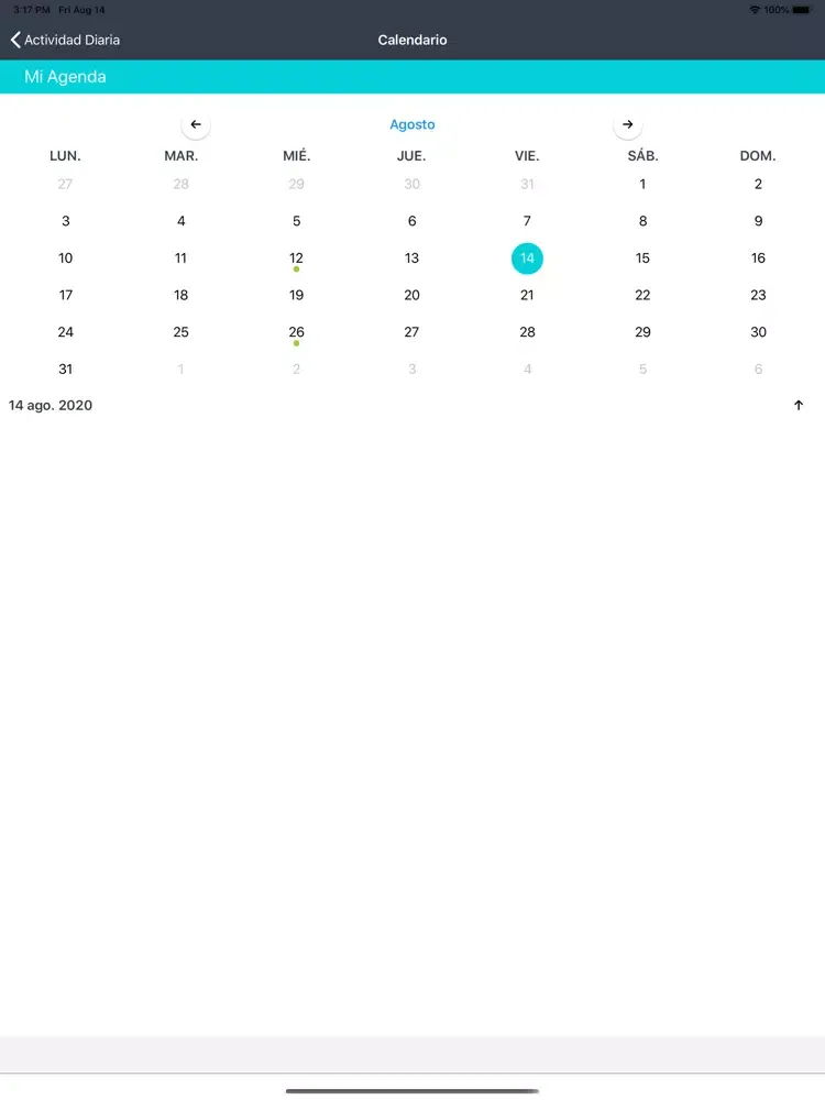 Screenshot di APP CONECTA iPad 