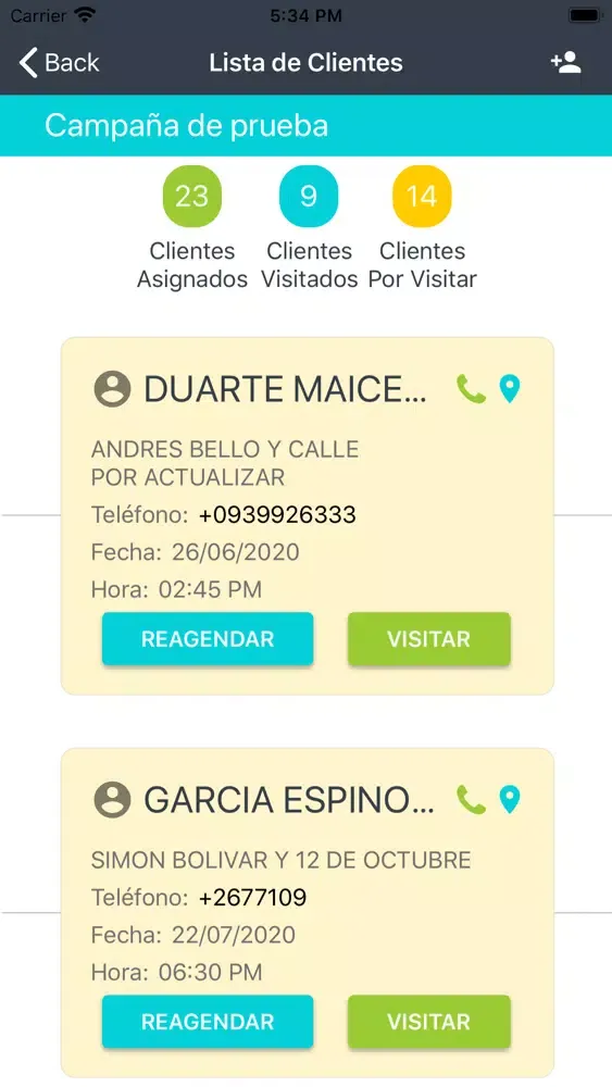 Screenshot di APP CONECTA