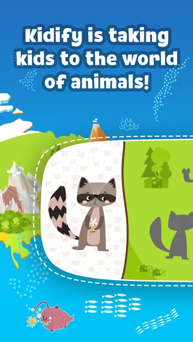 Tangkapan layar World of Animals Kids Game