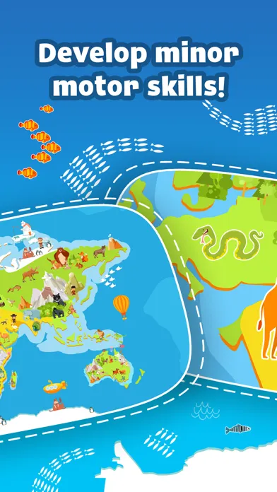 Tangkapan layar World of Animals Kids Game