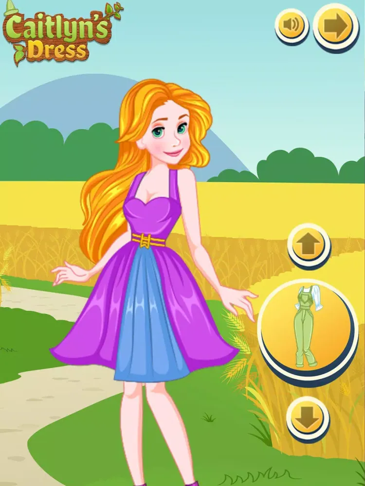 Capturas de tela do Caitlyn Dress Up iPad 