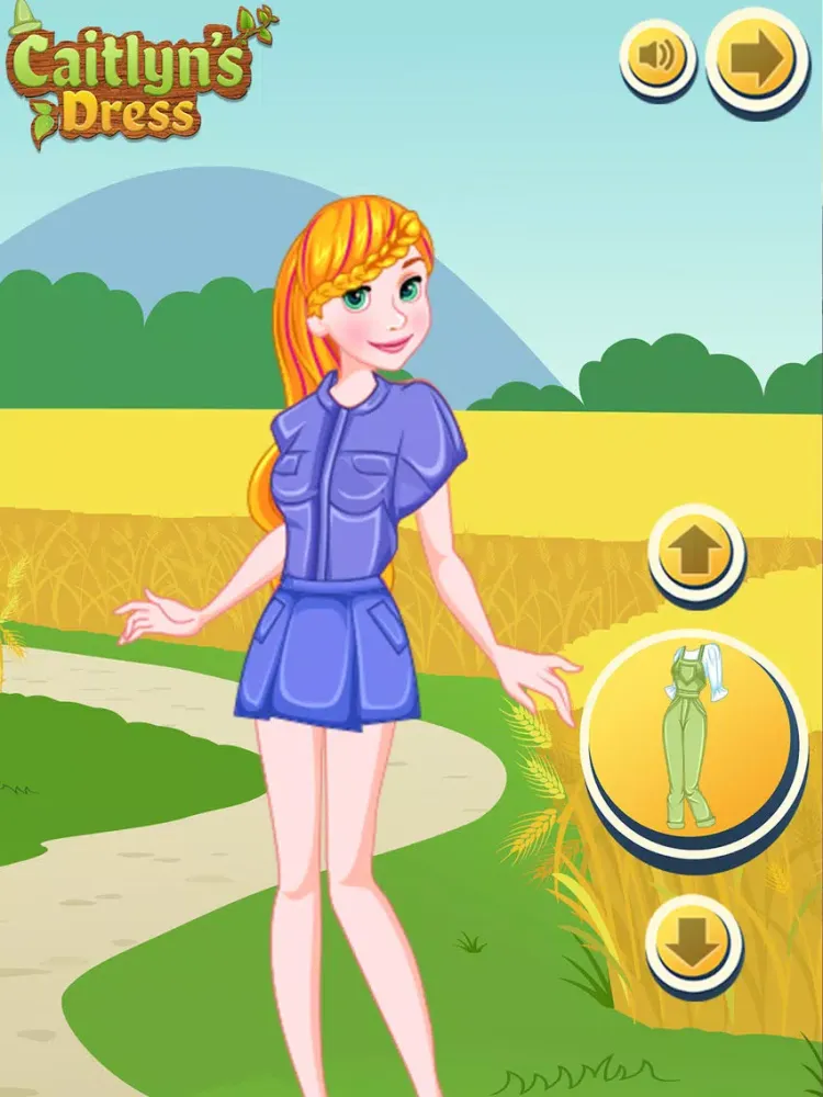 Capturas de tela do Caitlyn Dress Up iPad 