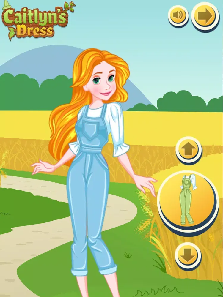 Capturas de tela do Caitlyn Dress Up iPad 