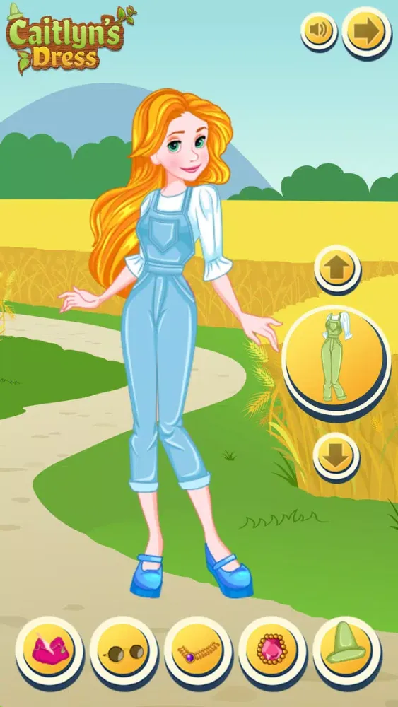 Capturas de tela do Caitlyn Dress Up