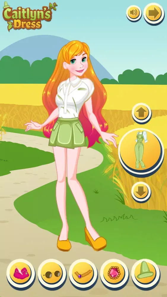 Capturas de tela do Caitlyn Dress Up