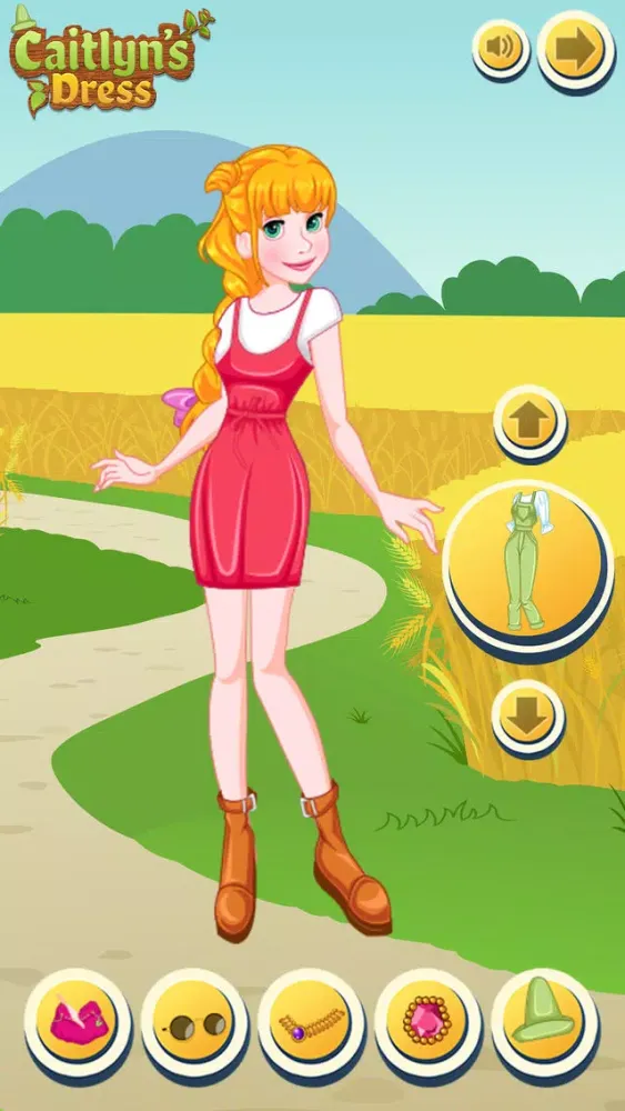 Capturas de tela do Caitlyn Dress Up
