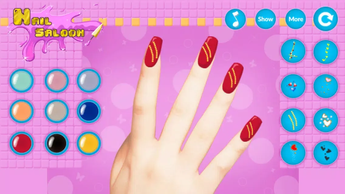 صور Girl Nail Saloon Game
