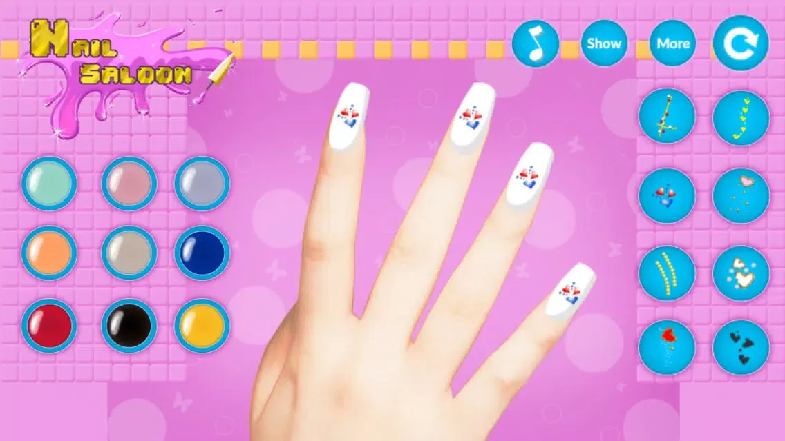 صور Girl Nail Saloon Game