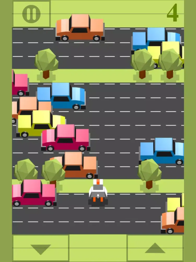 Tangkapan layar Car Traffic Game iPad 