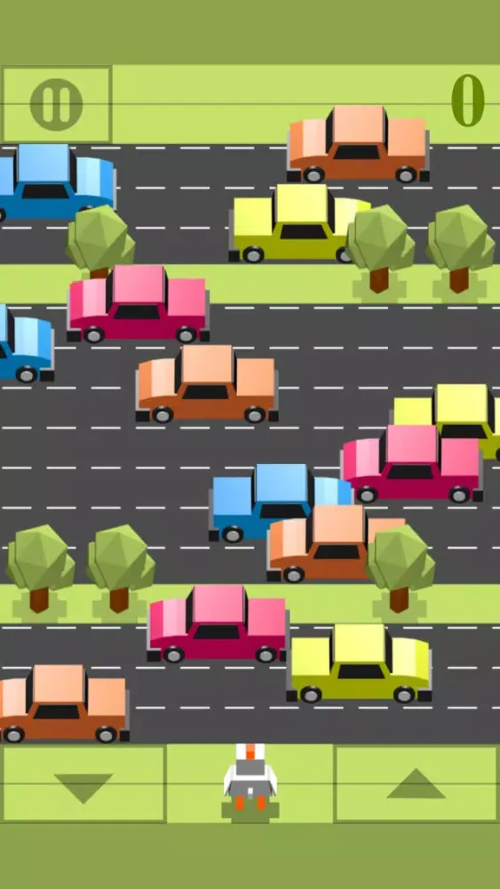 Tangkapan layar Car Traffic Game