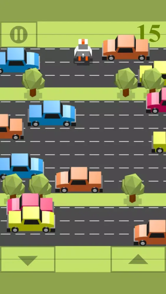 Tangkapan layar Car Traffic Game