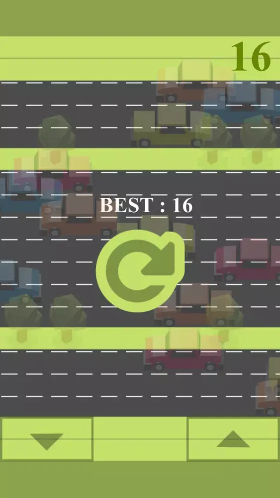 Tangkapan layar Car Traffic Game
