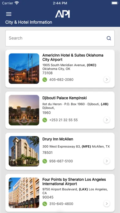 API MyCrewCare Screenshots