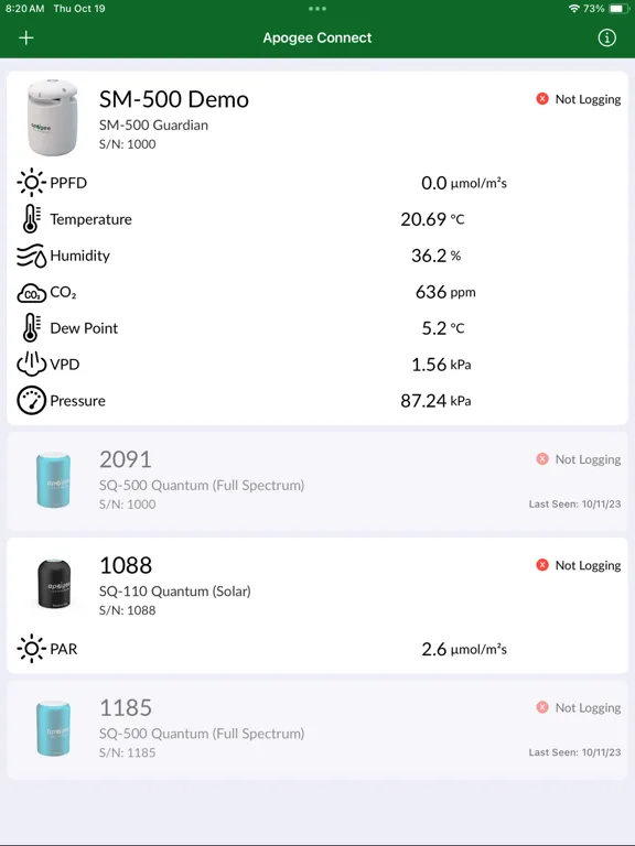 Apogee Connect iPad  स्क्रीनशॉट