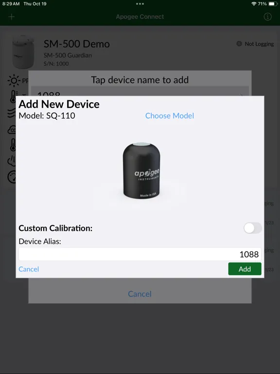 Apogee Connect iPad  स्क्रीनशॉट
