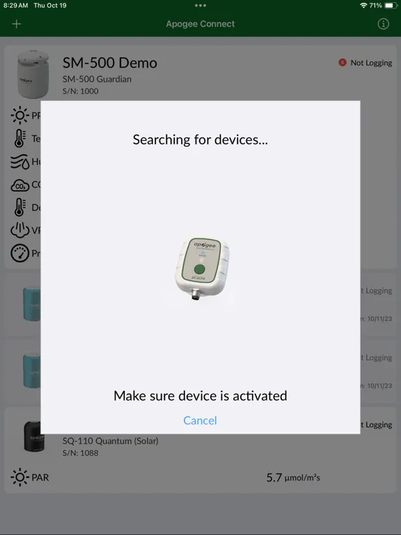 Apogee Connect iPad  स्क्रीनशॉट