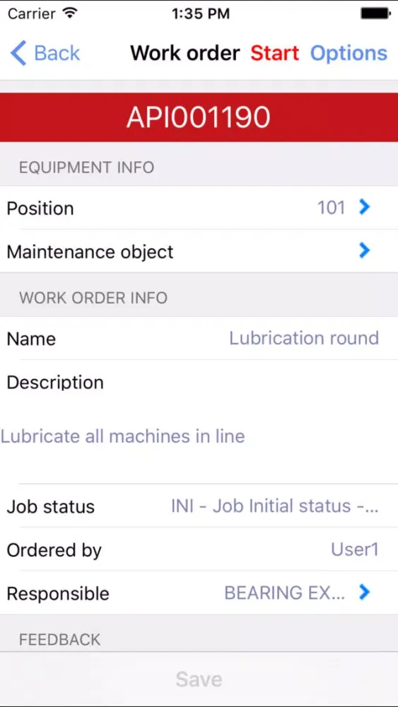API PRO Job Monitor Screenshots