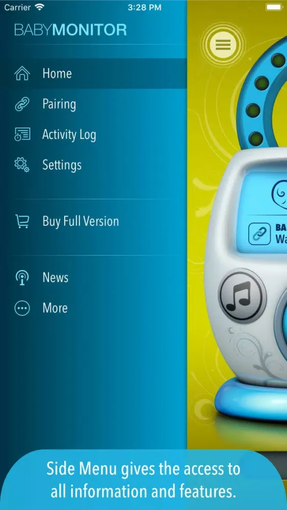 Safe Baby Monitor Pro 스크린샷