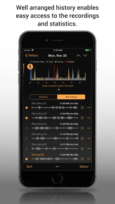 Sleep Center Pro Ekran Görüntüleri