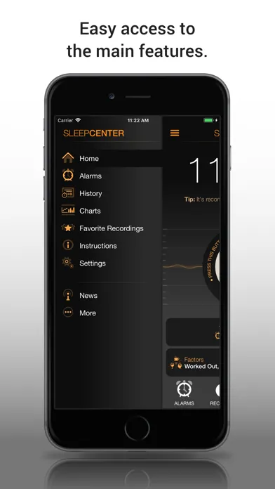 Sleep Center Pro Ekran Görüntüleri