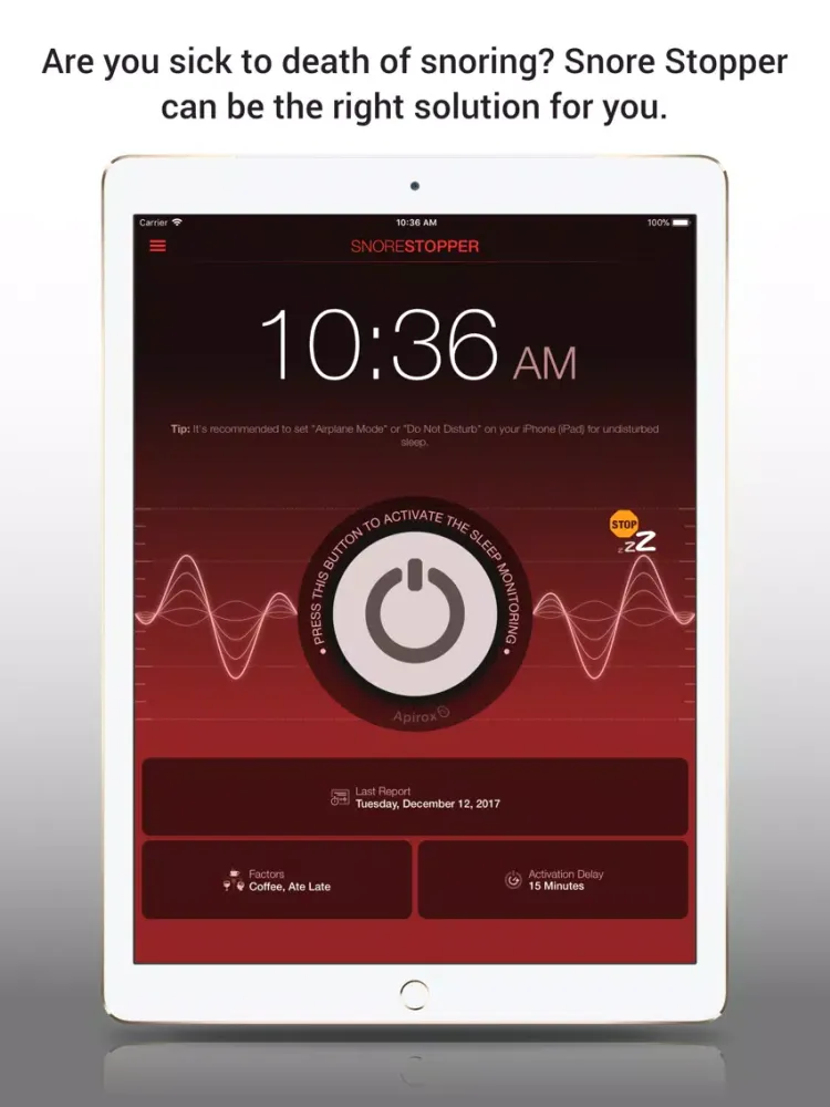 تصاویر Snore Stopper! Pro iPad 