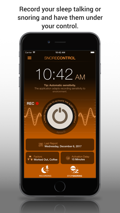 Snore Control Screenshots