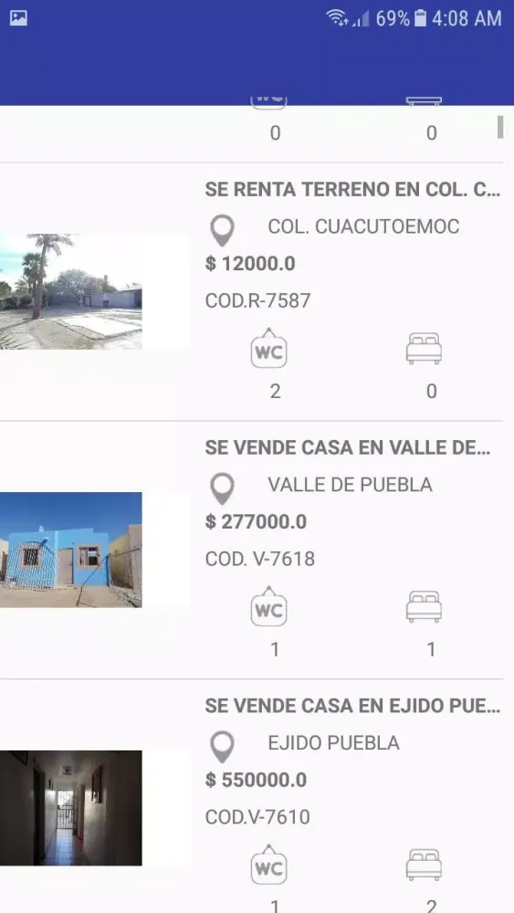 Bienes Raíces del Norte Screenshots