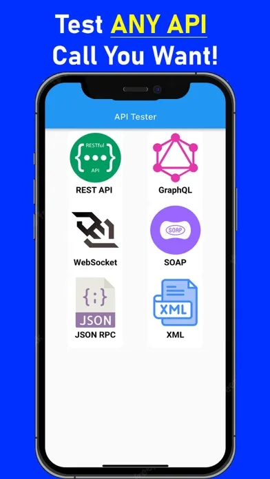 API Tester REST API HTTP SOAP Screenshots