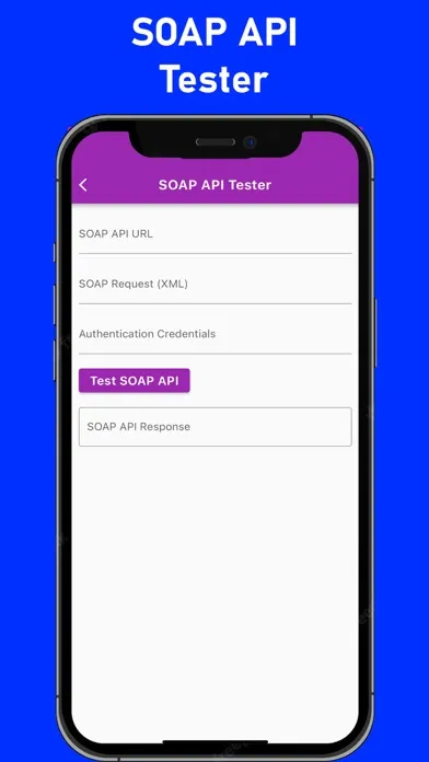 API Tester REST API HTTP SOAP Screenshots