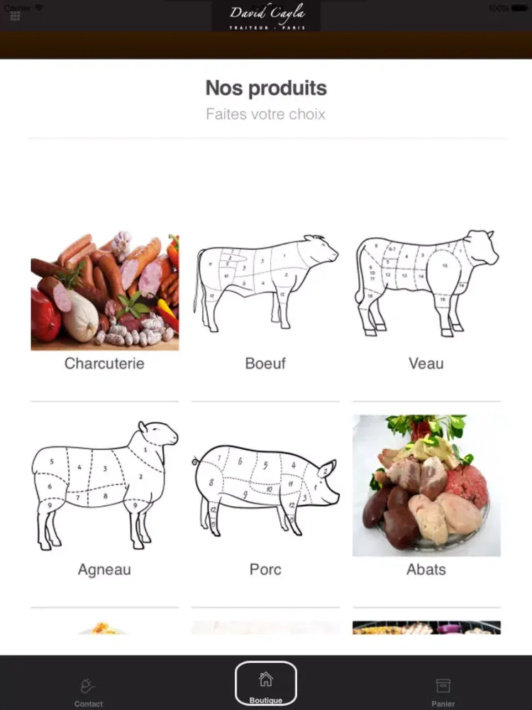 Au rendez-vous gourmet iPad  Screenshots