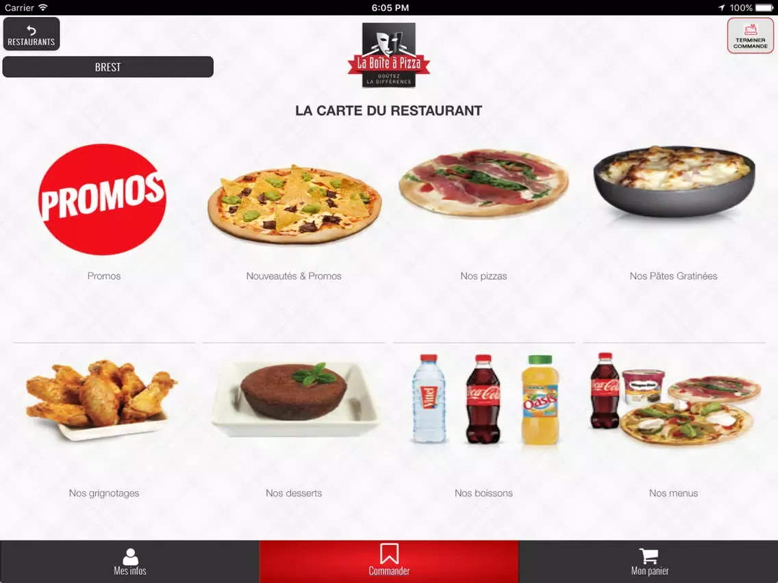 La Boite A Pizza iPad  Screenshots