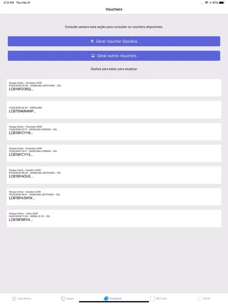 Скриншоты Legis Club Brasil iPad 