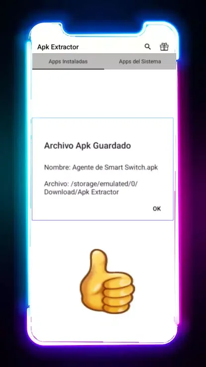 Capturas de tela do Apk Extractor 2024