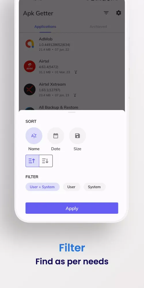 Apk Getter Screenshots