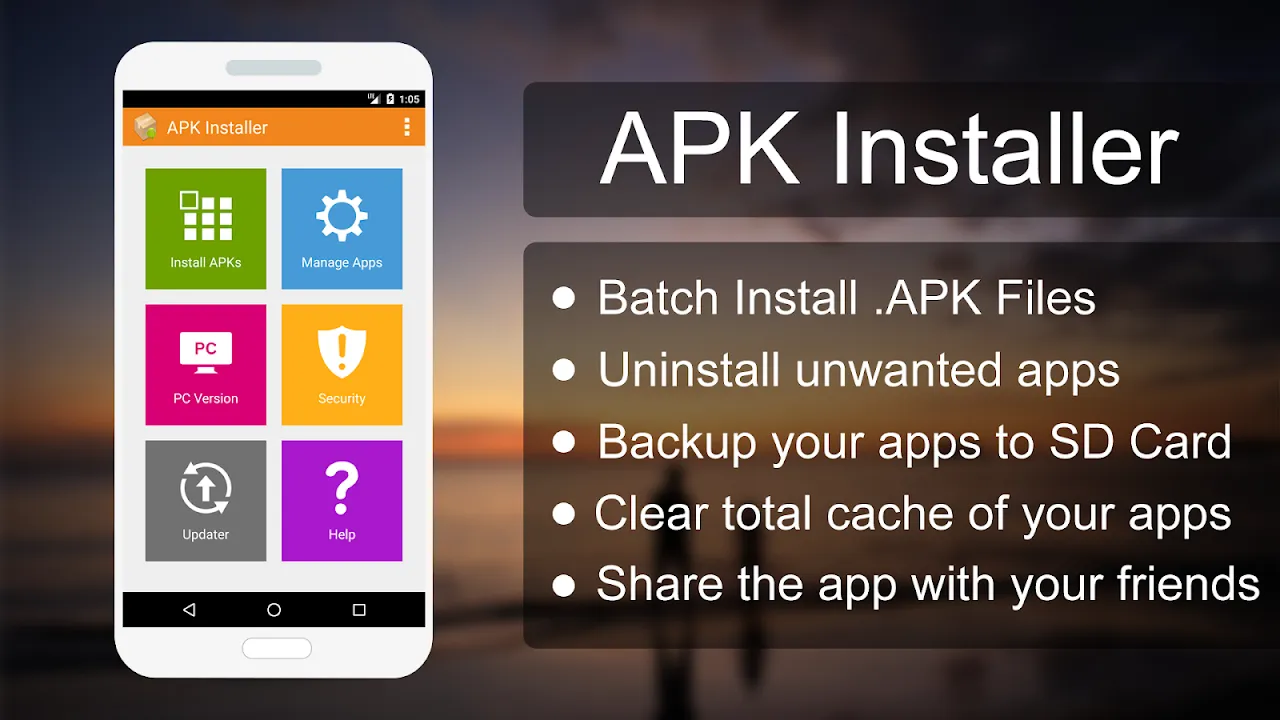 Capturas de pantalla de APK Installer
