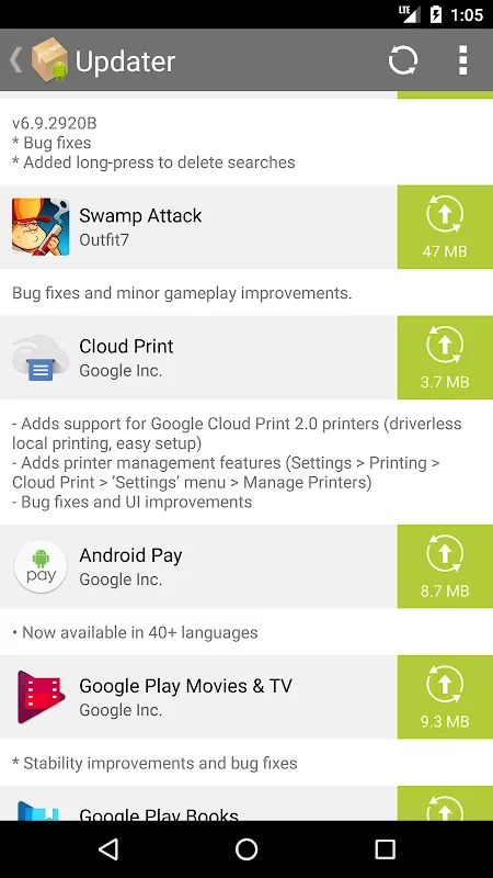 Capturas de pantalla de APK Installer