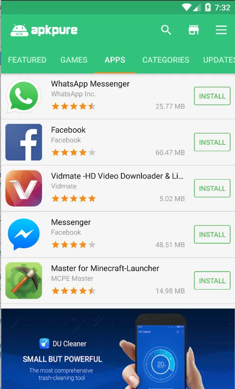 APKPure Screenshots